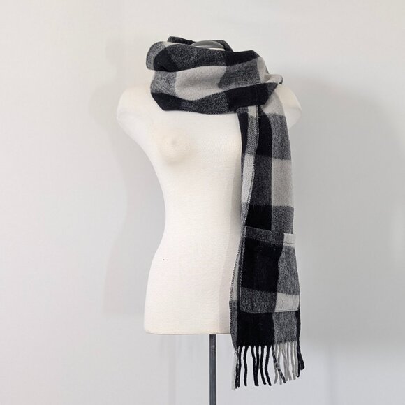 NWT Merino Wool Scottish Tartan Scarf - Picture 2 of 6